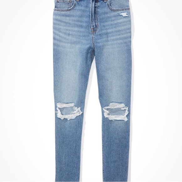 AE ripped mom jean, size 4 - Picture 2 of 6